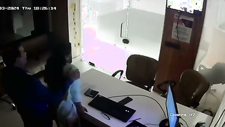 CCTV: Trashed Fucker Forces His Indian Office Slut To Suck Him Dry For A Shitty Raise; Video Is Viral