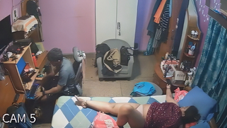 CCTV: Sneaky Son Having Fun With Drunk  Mother Captured In Cam; Desi Video Is Viral
