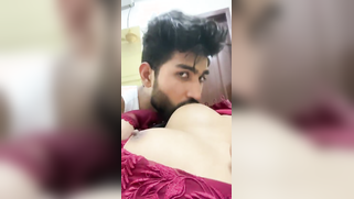 Horny Devar Slobbers On His Sexy Bhabhi's Fat Juicy Tits Till She Moans Loud