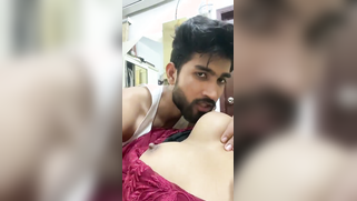 Horny Devar Slobbers On His Sexy Bhabhi's Fat Juicy Tits Till She Moans Loud | XXX Video on AllSex.XXX