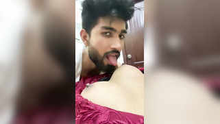 Horny Devar Slobbers On His Sexy Bhabhi's Fat Juicy Tits Till She Moans Loud | XXX Video on AllSex.XXX