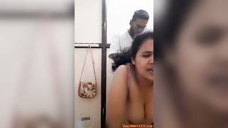 Leaked MMS - Big Boobs Fat Desi Aunty Fucking Clip In Boutique Shop With Owner | XXX Video on AllSex.XXX