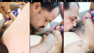 Horny Desi Bhabhi Films Herself Forcing Her Father-In-Law To Tongue Fuck Her Sloppy Cunt