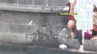 Sneaky Perv Catches Thick Desi Aunties Flashing Their Massive Tits At Ganga River | XXX Video on AllSex.XXX