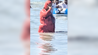 Horny Voyeur Spies On Busty Aunties Skinny Dipping And Bouncing Big Tits On Beach | XXX Video on AllSex.XXX