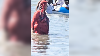 Horny Voyeur Spies On Busty Aunties Skinny Dipping And Bouncing Big Tits On Beach | XXX Video on AllSex.XXX
