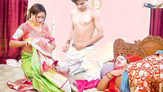Slutty Widow Bhabhi Takes Fat Dick From Devar While His Cuckquean Wifey Rubs Her Twat and Watches - 3 way FFM | XXX Video on AllSex.XXX