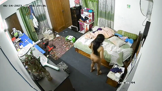 Desi Bhabhi Strips Outta Satin Farsi Salwar and Shows Flaunts Bare Tits & Nude Body on CCTV