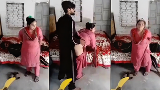 Horny Paki Aunty Lets Her Young Nephew Slam His Skinny Cock Deep In Sloppy Cunt