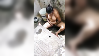 Mom Bathing Secretly Recorded