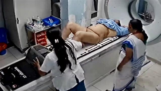 Horny Milf Bhabhi Clinic Nude Treatment Caught CCTV Leak Video