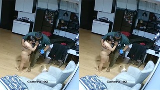 Leaked CCTV - Busty Bhabhi Walking Naked Dress Change Infront Her BF Best Friend | XXX Video on AllSex.XXX