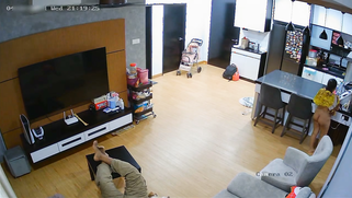 Leaked CCTV - Busty Bhabhi Walking Naked Dress Change Infront Her BF Best Friend | XXX Video on AllSex.XXX