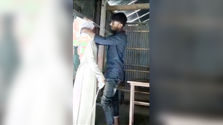 Sneaky Niqab Auntie Slurps Her Nephew's Fat Dick In The Park Hiding From Eyes