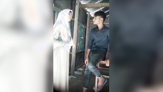 Sneaky Niqab Auntie Slurps Her Nephew's Fat Dick In The Park Hiding From Eyes | XXX Video on AllSex.XXX
