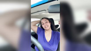 Leaked Private Clip Of Rich Desi Lawyer Bitch Flashing Juicy Tits And Fat Ass In A Car In A Busy Parking Lot | XXX Video on AllSex.XXX
