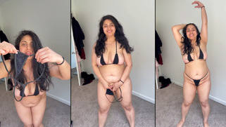 Scandalous Leak: Horny Desi Lawyer MILF Shows Off Huge Jugs and Talks Nasty Her Lover