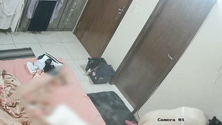 Preggo Bhabhi Flashes Her Fat Tits Changing Dress While Stepson Watches on CCTV Cam | XXX Video on AllSex.XXX