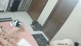 Preggo Bhabhi Flashes Her Fat Tits Changing Dress While Stepson Watches on CCTV Cam | XXX Video on AllSex.XXX