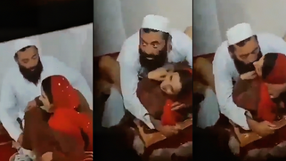 Leaked MMS - Old Maulana Fuced His Curvy Maid's Wet Pussy in Old House Ruins