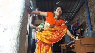 Thick Desi Bhabhi Bends Over In Saree While Neighbor Rams Her Wet Cunt Standing | XXX Video on AllSex.XXX