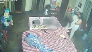 Leaked IPTV cam catches thick desi babe totally naked while changing her dress in bedroom | XXX Video on AllSex.XXX