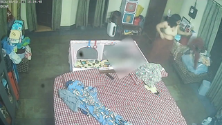 Leaked IPTV cam catches thick desi babe totally naked while changing her dress in bedroom | XXX Video on AllSex.XXX