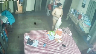 Thick desi MILF caught absolutely fucking nude on CCTV cam changing clothes leaked viral | XXX Video on AllSex.XXX