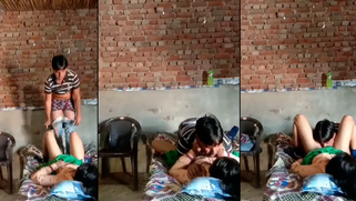 Hubby records XXX MMs himself stripping his Desi wife and pounding her missionary on cam In the barn