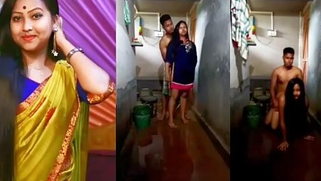 [ Indian Hard Porn ] Desi Girl Bathroom XXX hard sex