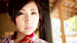 Future geisha Yuna Shiratori in sexy kimono shows tits | XXX Video on AllSex.XXX