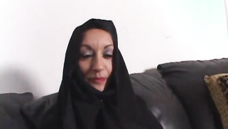 XXX Hijab! Round ass Muslim babe taking it in the ass reverse cowgirl style | XXX Video on AllSex.XXX