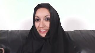 XXX Hijab! Round ass Muslim babe taking it in the ass reverse cowgirl style | XXX Video on AllSex.XXX