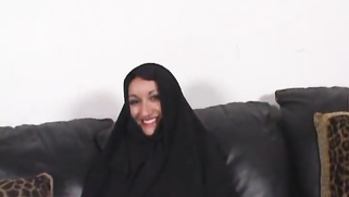 XXX Hijab! Round ass Muslim babe taking it in the ass reverse cowgirl style | XXX Video on AllSex.XXX