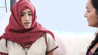 XXX hijab porn Muslim babe needs to whip away some cum from her eye | XXX Video on AllSex.XXX