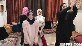 XXX Sex Hijab! Birthday Party For Arabian Wives With Male Strippers | XXX Video on AllSex.XXX