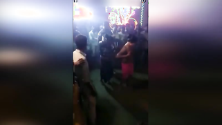 Desi local slut girls open naughty dancing front of local beer shop | XXX Video on AllSex.XXX