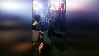 Desi local slut girls open naughty dancing front of local beer shop | XXX Video on AllSex.XXX