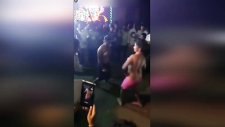 Desi local slut girls open naughty dancing front of local beer shop | XXX Video on AllSex.XXX