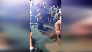 Desi local slut girls open naughty dancing front of local beer shop | XXX Video on AllSex.XXX