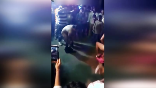 Desi local slut girls open naughty dancing front of local beer shop | XXX Video on AllSex.XXX