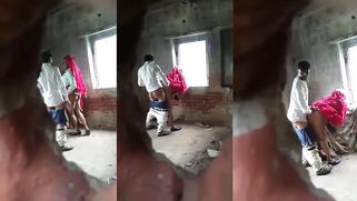 XXX Sex! Young desi boy caught fuck two aunty together