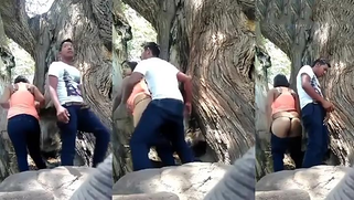 Desi XXX Porn - Indian horny couple nice home sex outdoor