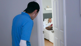 Angry cougar Alexis Fawx lures curious stepson into forbidden sex