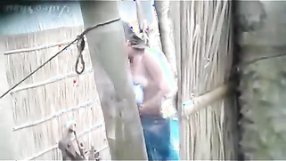 38 years old desi aunty of mine takes shower on XXX hidden cam | XXX Video on AllSex.XXX