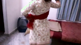 Indian masked Bhabhi is wild dancing XXX for Desi man with camera | XXX Video on AllSex.XXX