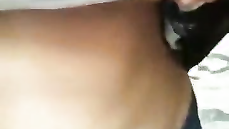 Stepmom strips and reveals her hot boobs to seduce her stepson