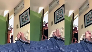 Village curvy aunty caught nephew masterbation - Best XXX desi porn