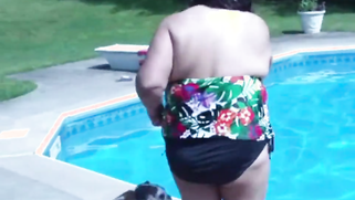 Me and My XXX BUSTY 50yo Desi Aunty FWB At The Pool | XXX Video on AllSex.XXX